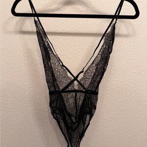 Black Lace Bodysuit